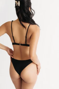 Tobi Nowhere But Here Plunging Bikini Set -