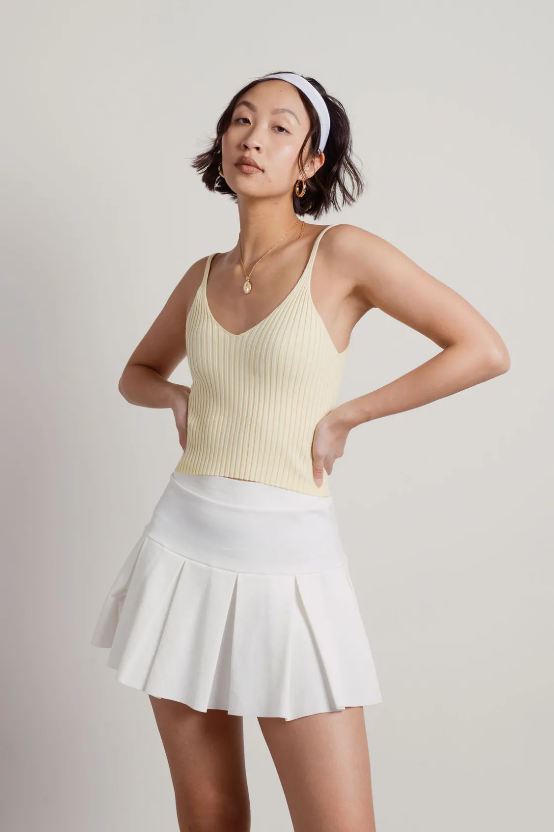 Tobi Nowhere But Up Knit Top - Pink