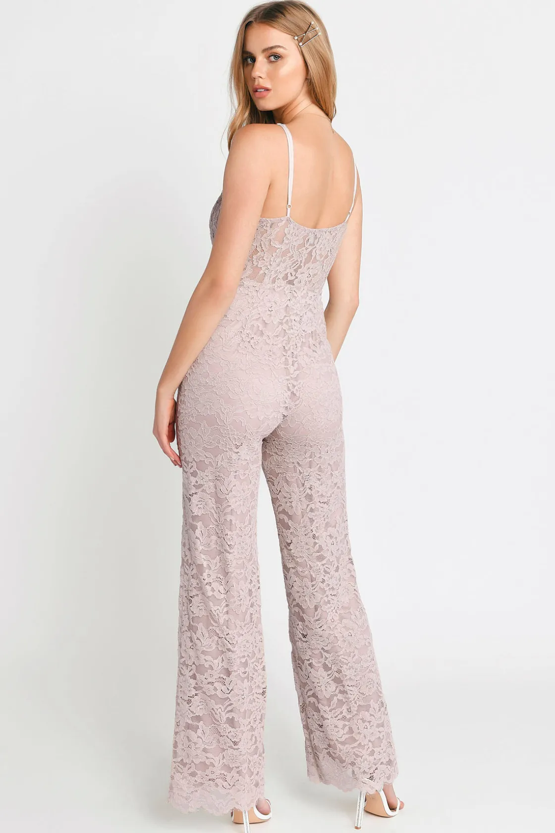 Tobi Odette Lace Jumpsuit -
