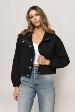 Tobi Off Duty Cargo Jacket - Olive