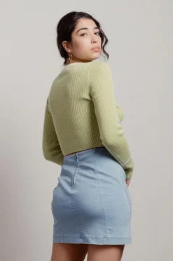 Tobi Olsen Ribbed Sweater -