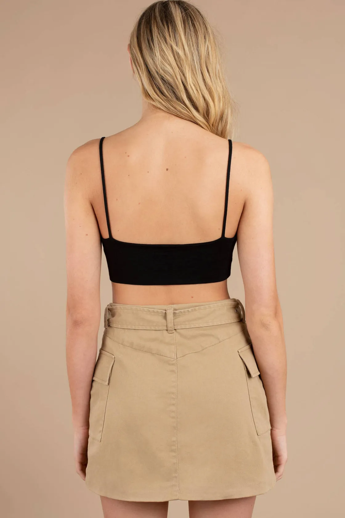 Tobi On Duty Cargo Mini Skirt -