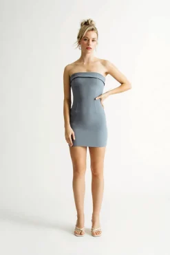 Tobi On Point Strapless Bodycon Mini Dress -
