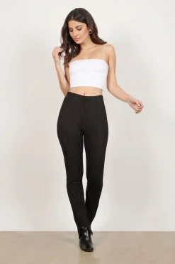 Tobi One At A Time Crop Top - Dark Teal