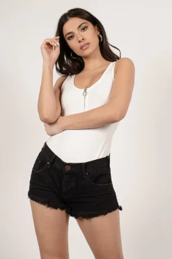 Tobi One Teaspoon Bonita Distressed Shorts -