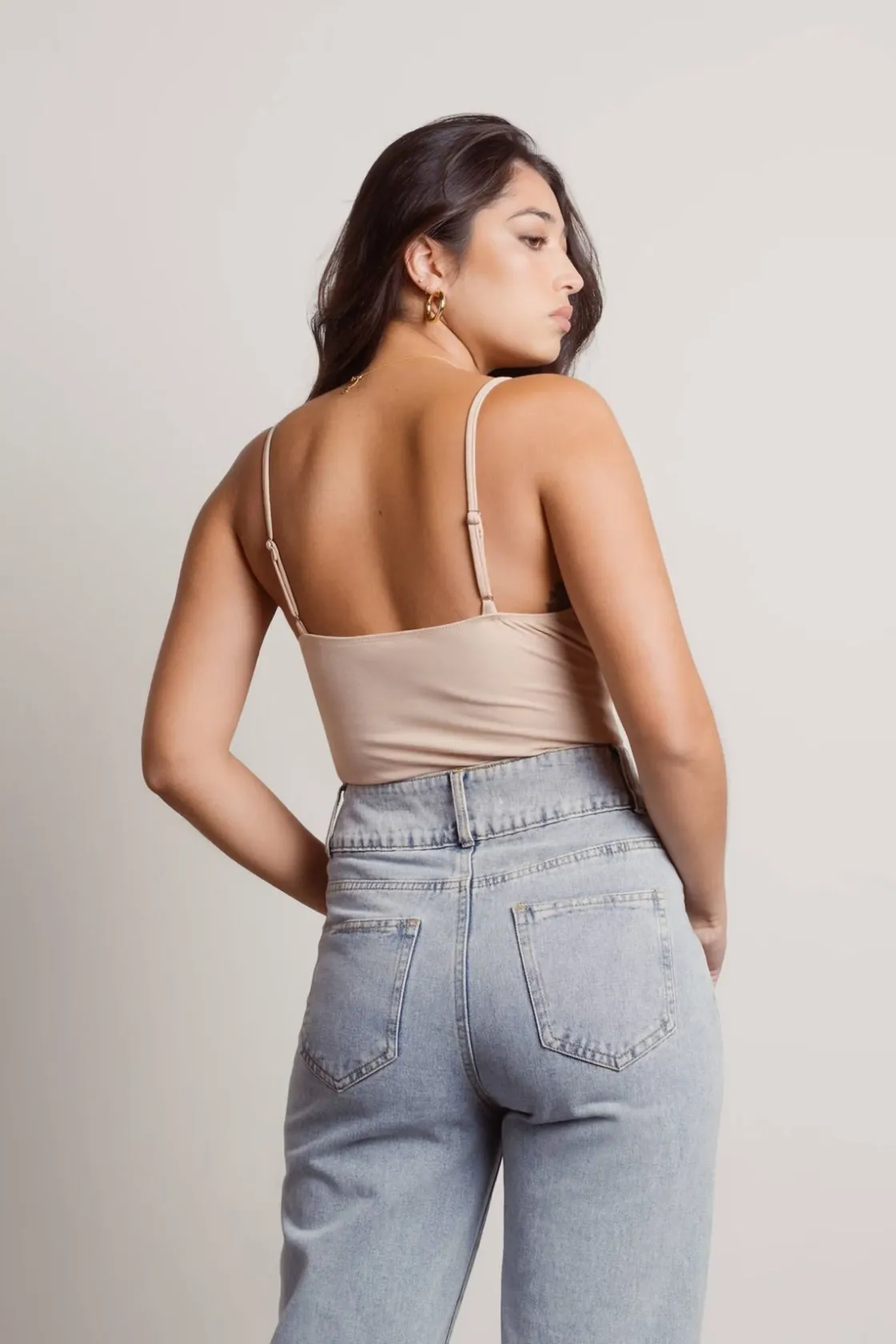 Tobi One Wish Ruched Bust Bodysuit -