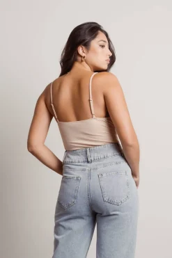 Tobi One Wish Ruched Bust Bodysuit -