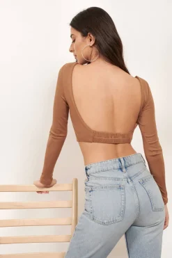 Tobi Open Ended Crop Top -