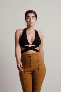 Tobi Ossia Crop Top - Black
