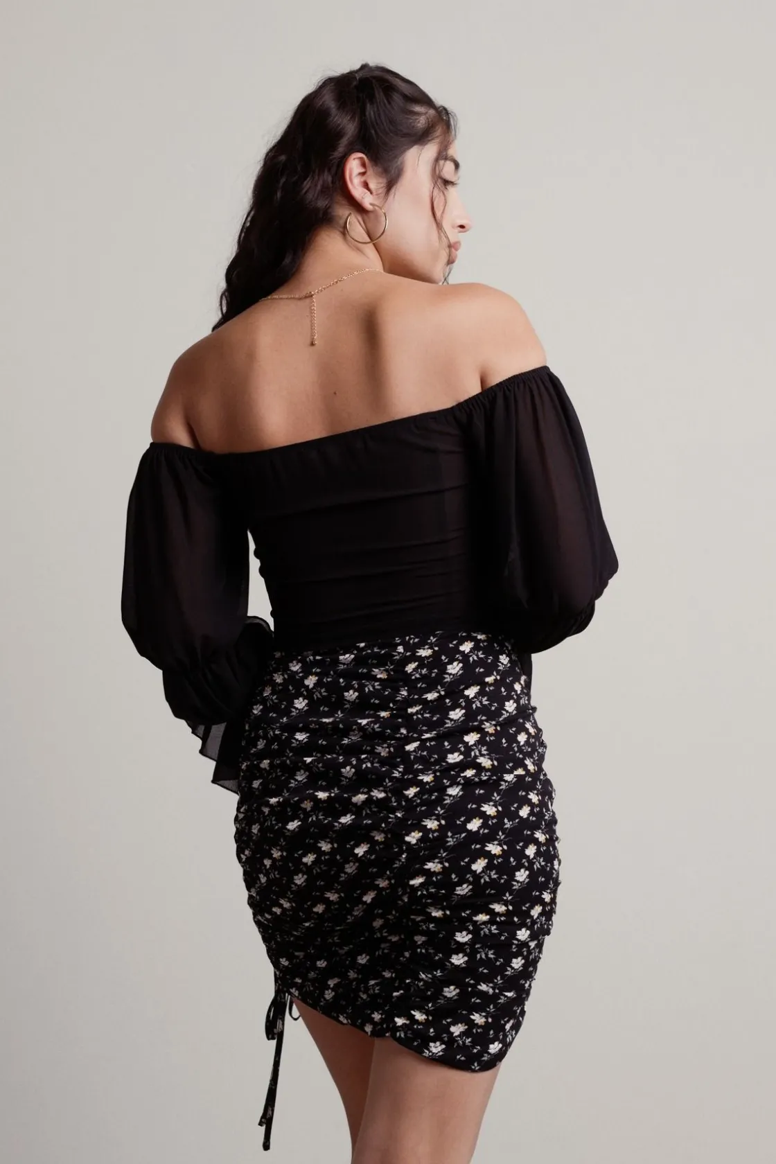 Tobi Out Of Office Off The Shoulder Blouse -