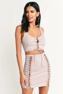 Tobi Out Of Your League Cutout Bodycon Mini Dress -