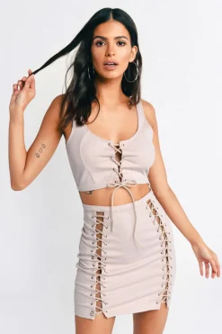 Tobi Out Of Your League Cutout Bodycon Mini Dress -