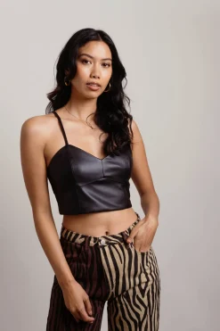 Tobi Overrun Crop Top -