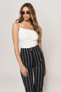 Tobi Patty Crop Top - White