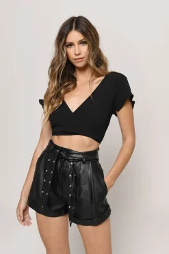 Tobi Peggy Crop Top - Pink