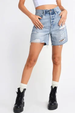 Tobi Pistola Devin High Waist Shorts -