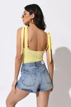 Tobi Pistola Nova Distressed Shorts -