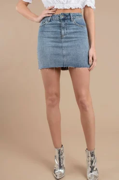Tobi Pistola Sierra Studded Mini Skirt -