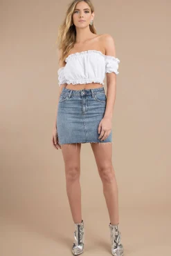 Tobi Pistola Sierra Studded Mini Skirt -