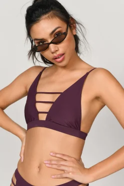 Tobi Power Of Love Cutout Bikini Top - Nude