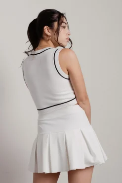 Tobi Preppy Look Tank Sweater Vest -