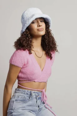 Tobi Psyche Fluffy Bucket Hat -