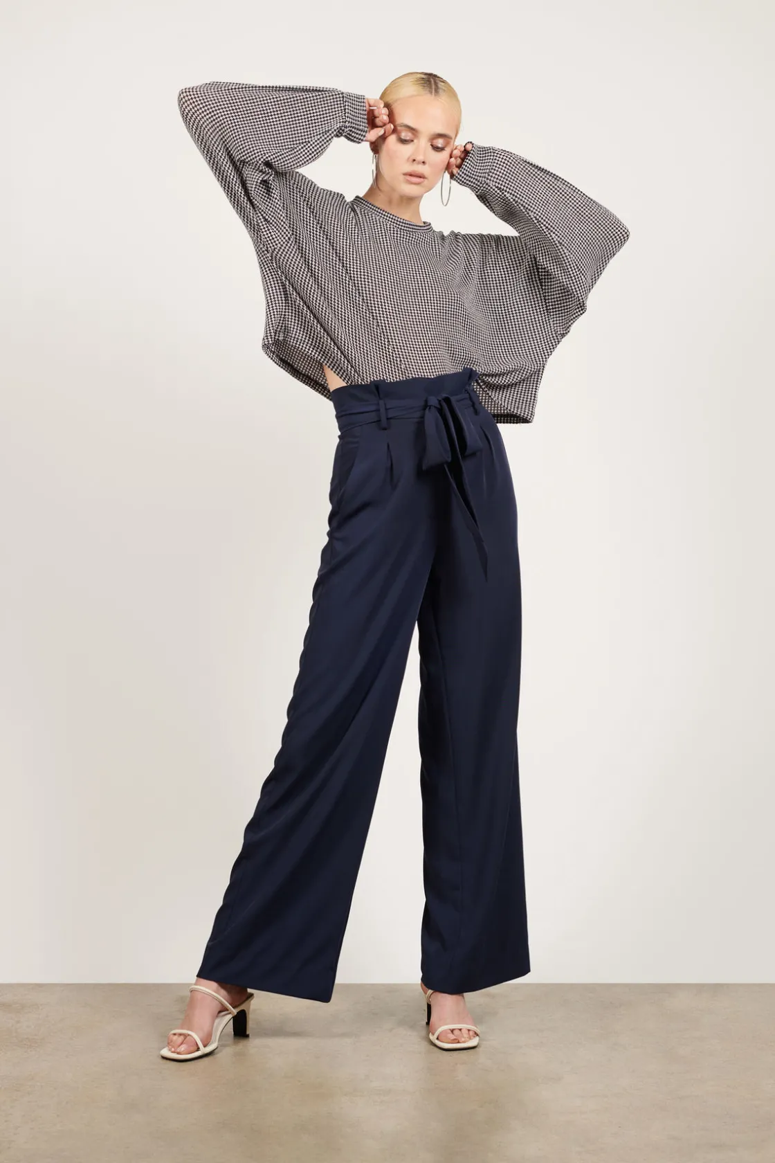 Tobi Pure Success Paperbag Pants -