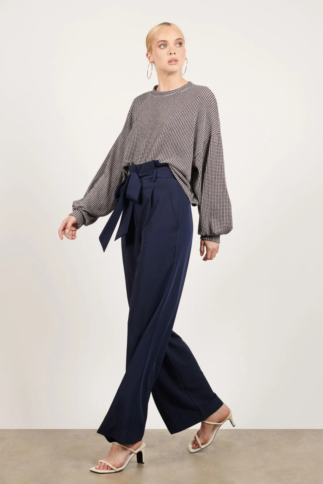 Tobi Pure Success Paperbag Pants -