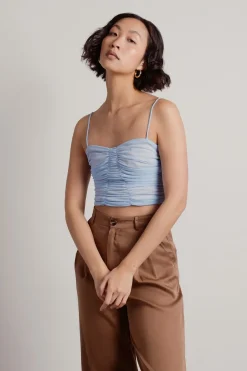 Tobi Reaching Too Much Crop Top - Buff