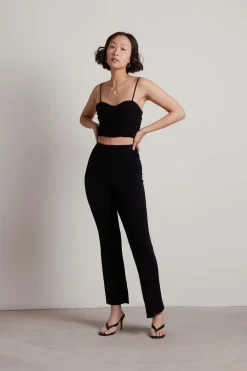 Tobi Reaching Too Much Crop Top - Buff