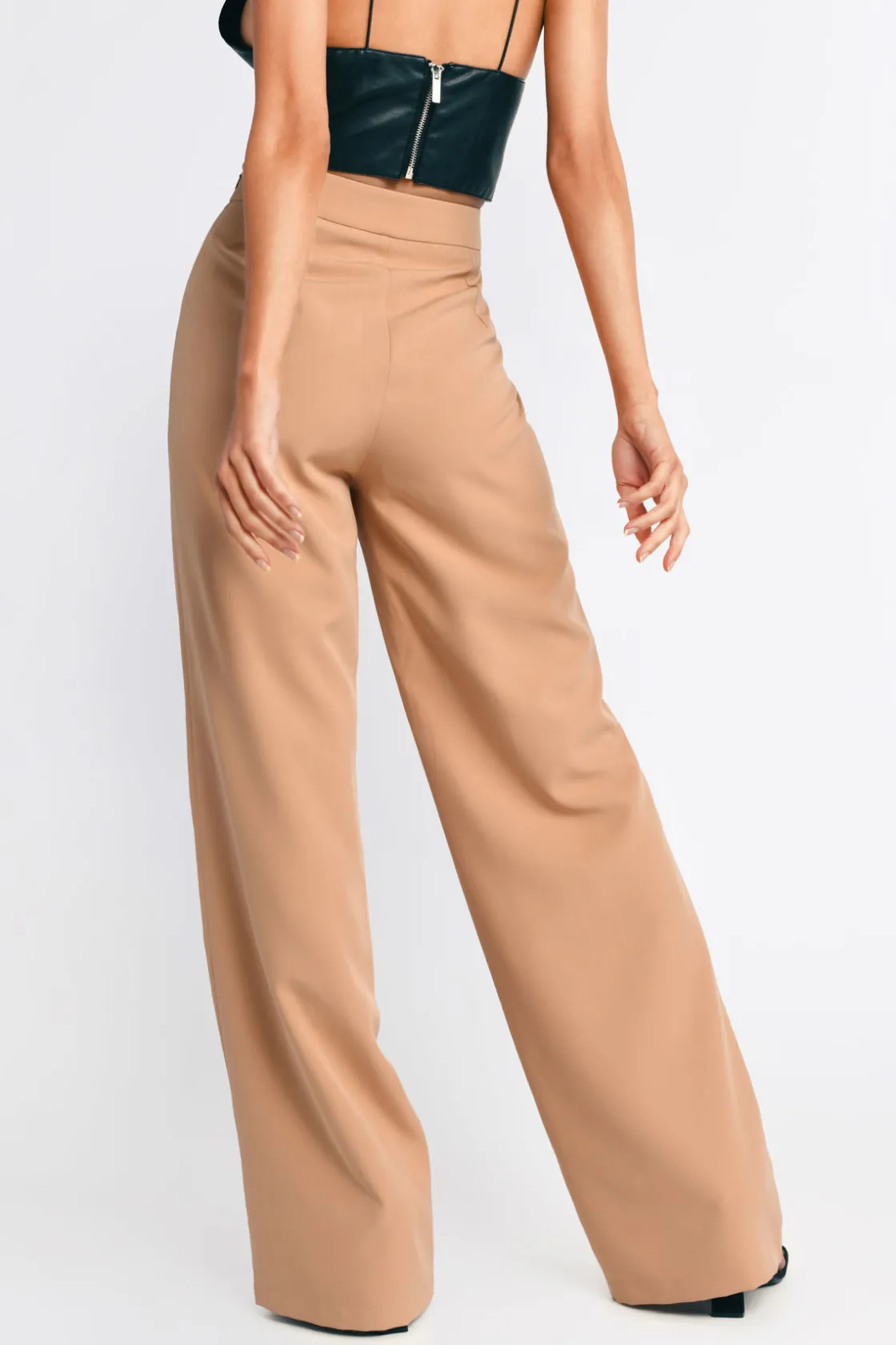 Tobi Rebel Wide Leg Pants - Black