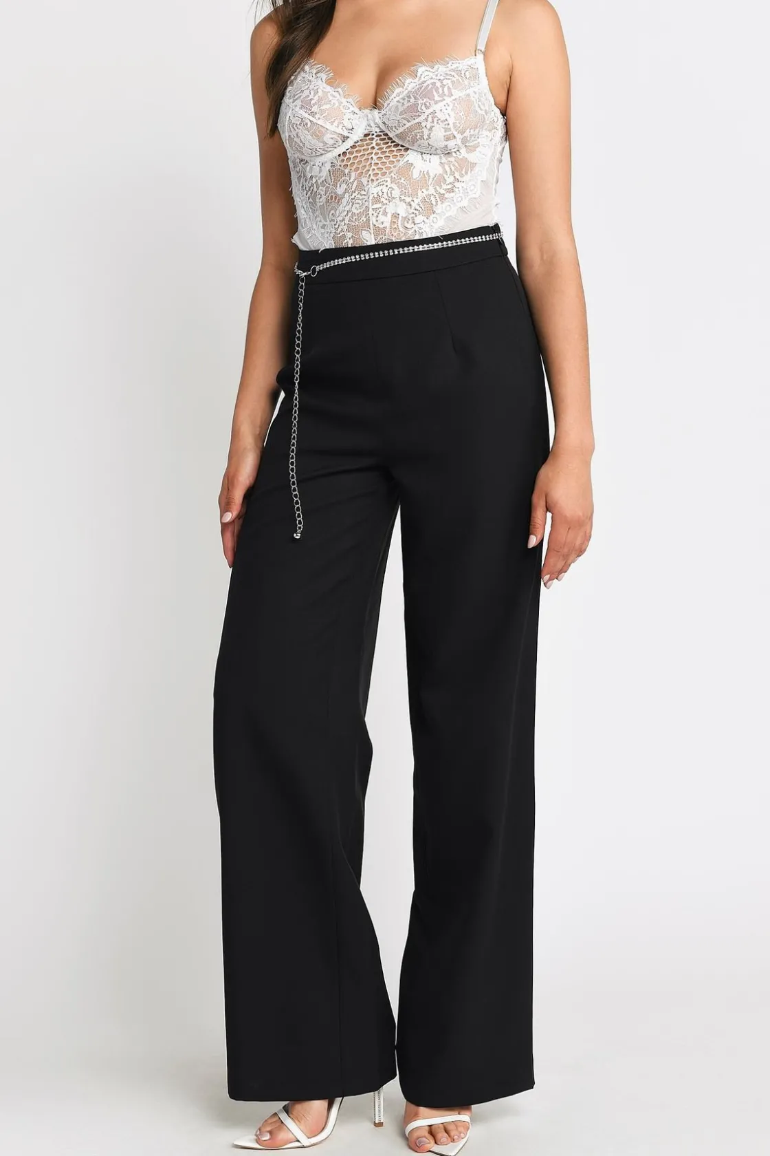 Tobi Rebel Wide Leg Pants - Black