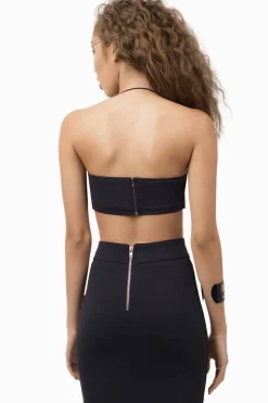 Tobi Rehab Clothing I Mean Business Crop Top -