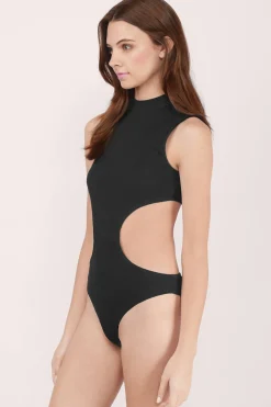 Tobi Rehab Clothing Reign On Cutout Bodysuit - Ivory