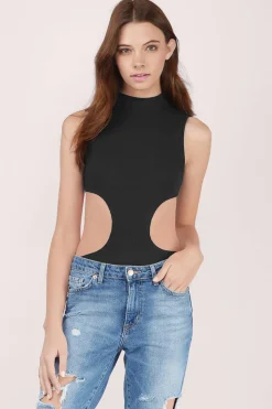 Tobi Rehab Clothing Reign On Cutout Bodysuit - Ivory