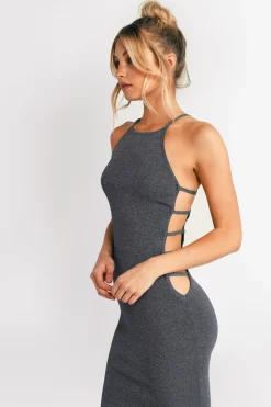 Tobi Rehab Clothing Sparks Fly Cutout Bodycon Midi Dress -