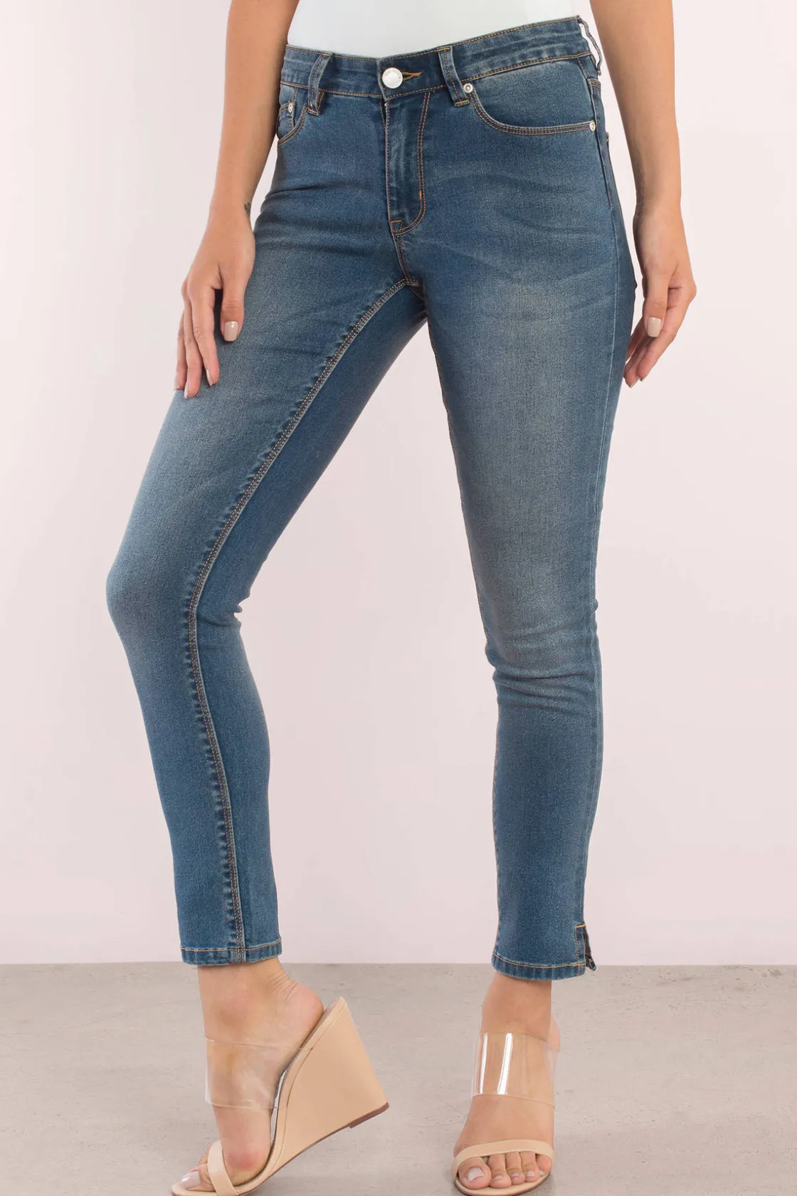 Tobi RES Denim Trash Queen Skinny Jeans -