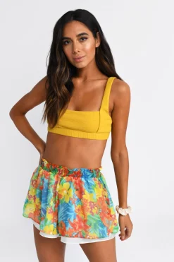 Tobi Rhodes Tropical Print Shorts -