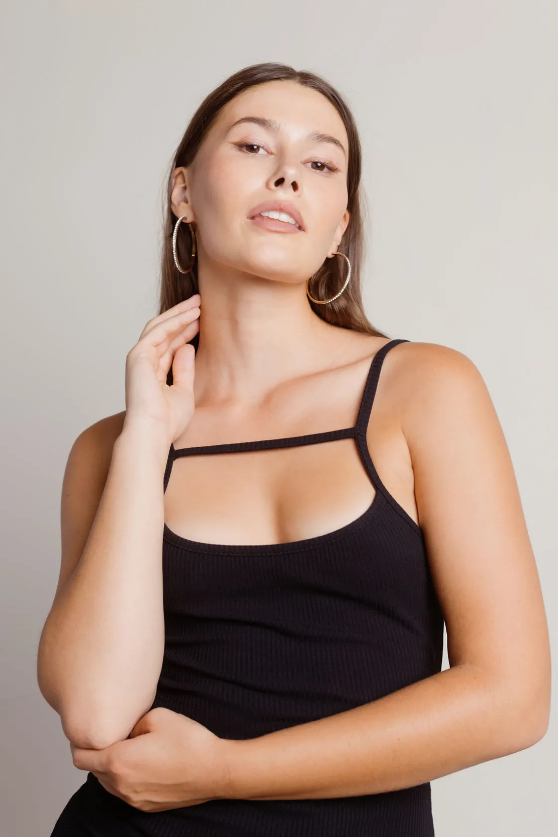 Tobi Ride It Out Cutout Bodycon Mini Dress -