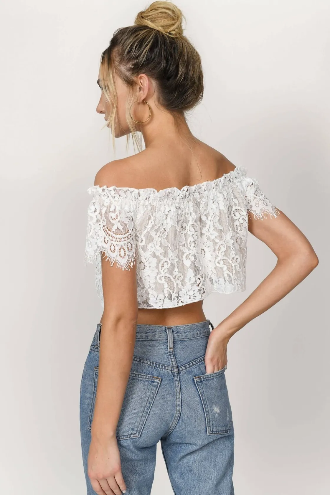 Tobi Riley Crop Top - Red