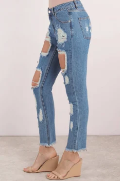 Tobi Rip To Shreds Distressed Jeans -