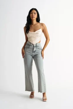 Tobi Roar Louder Crop Top - Yellow