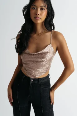 Tobi Roar Louder Crop Top - Yellow