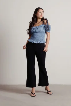 Tobi Romantics Smocked Top -