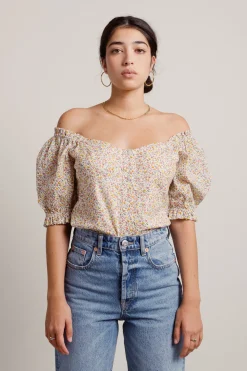 Tobi Romilda Floral Blouse -