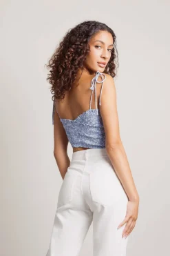 Tobi Rosaline Crop Top -