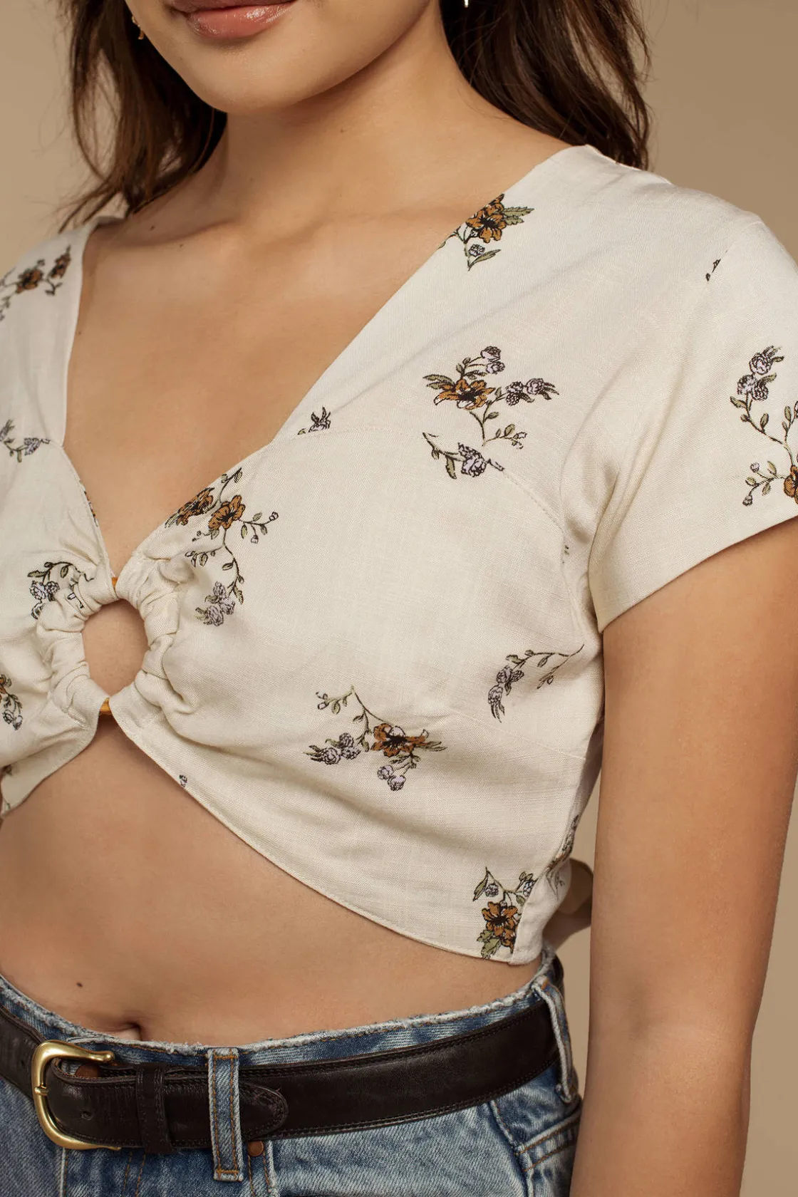 Tobi Rove Norah Crop Top -