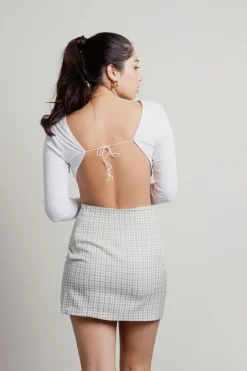 Tobi Rumi Crop Top - Off White