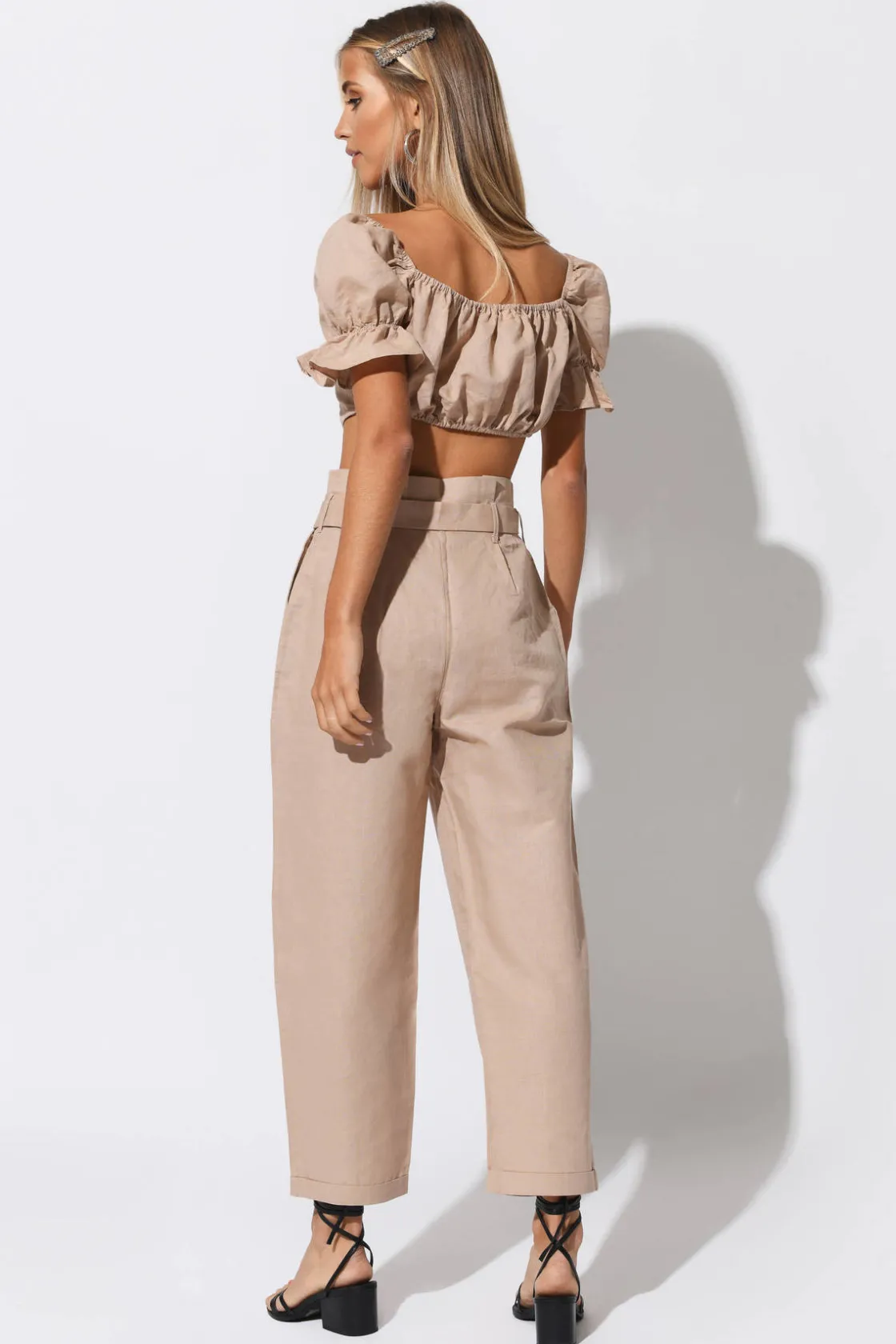 Tobi Rumi Hailey Paperbag Pants -
