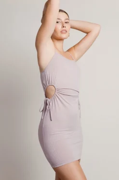 Tobi Salazar Cutout Bodycon Mini Dress -